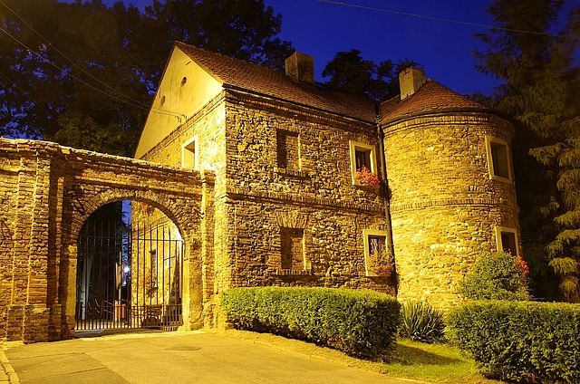 gotický hrad